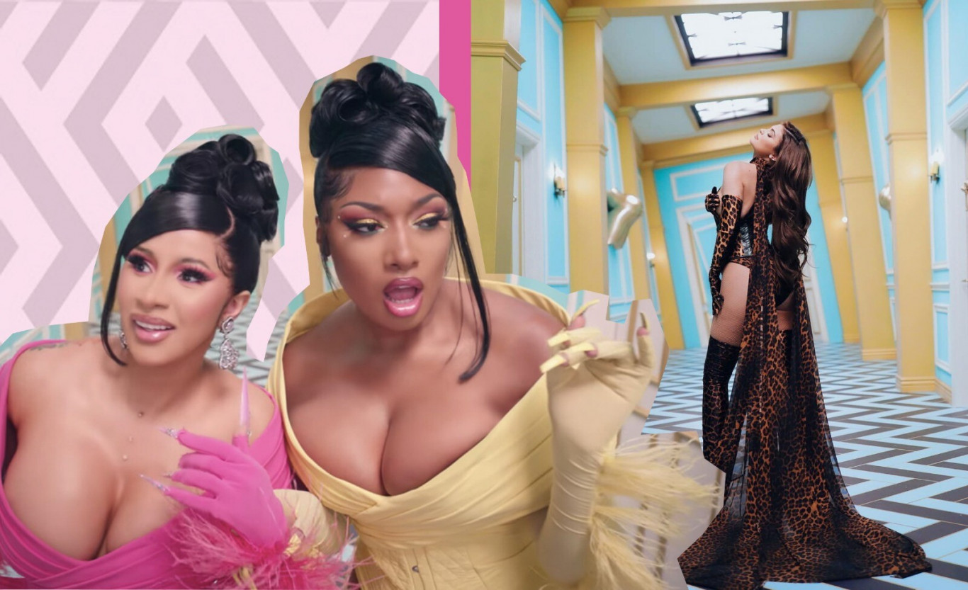 Style Highlights From Cardi B And Megan Thee Stallion S Wap Voir