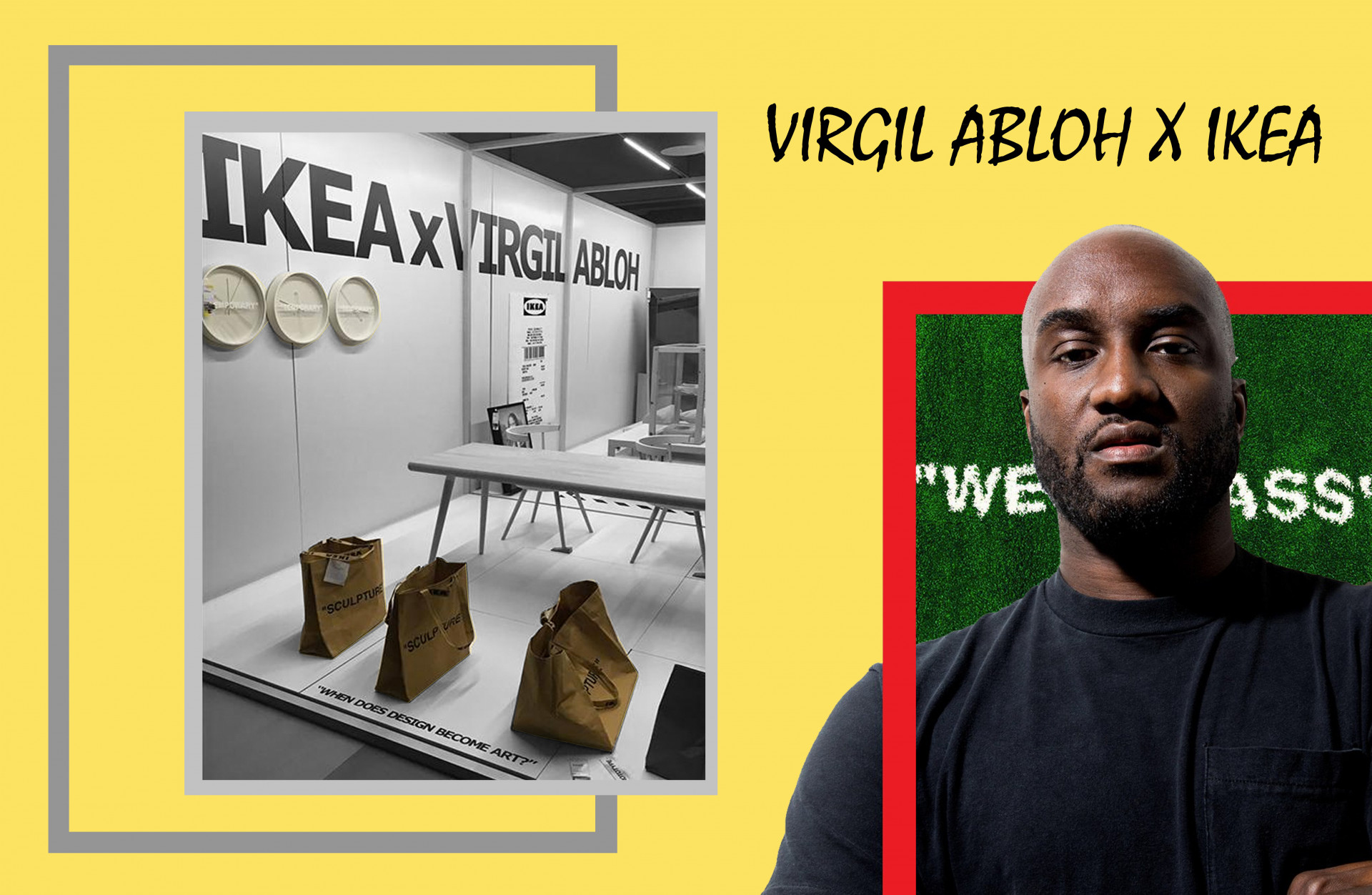 An OFF-WHITE x IKEA Collaboration Seems to be Coming our Way
