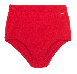 Fluff It Up Booty Shorts in Red
