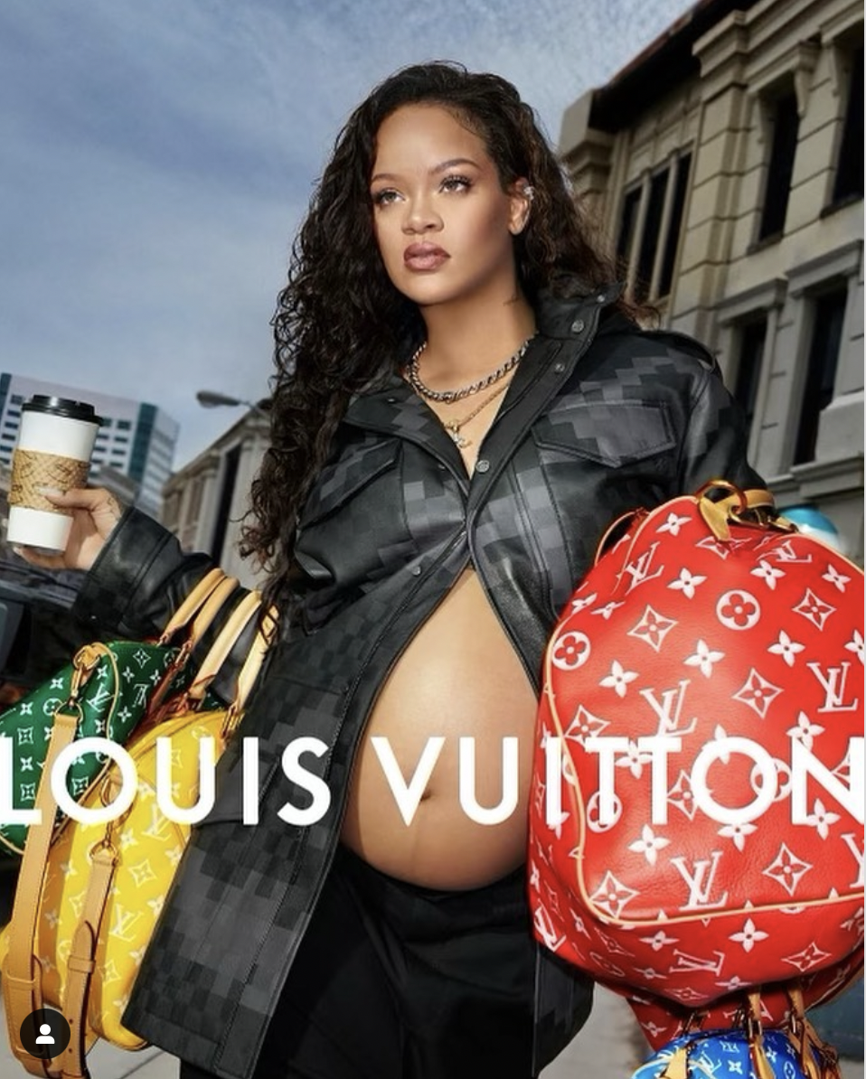 Pregnant Rihanna Is The Face Of Pharrell's First Louis Vuitton Campaign -  Voir Fashion