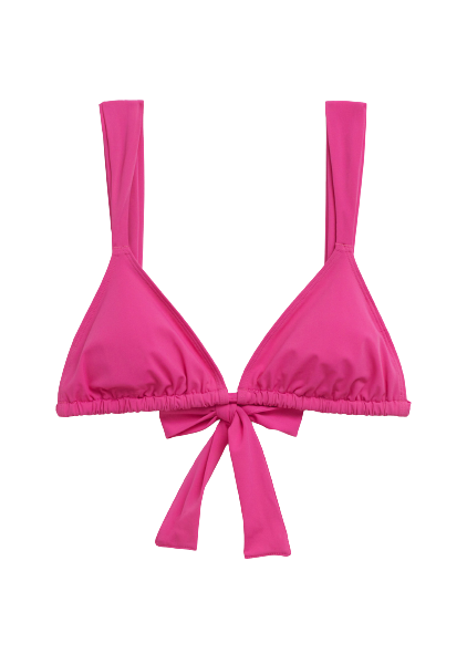 Labelrail x Eva Apio heart trim cut-out detail swimsuit in pink