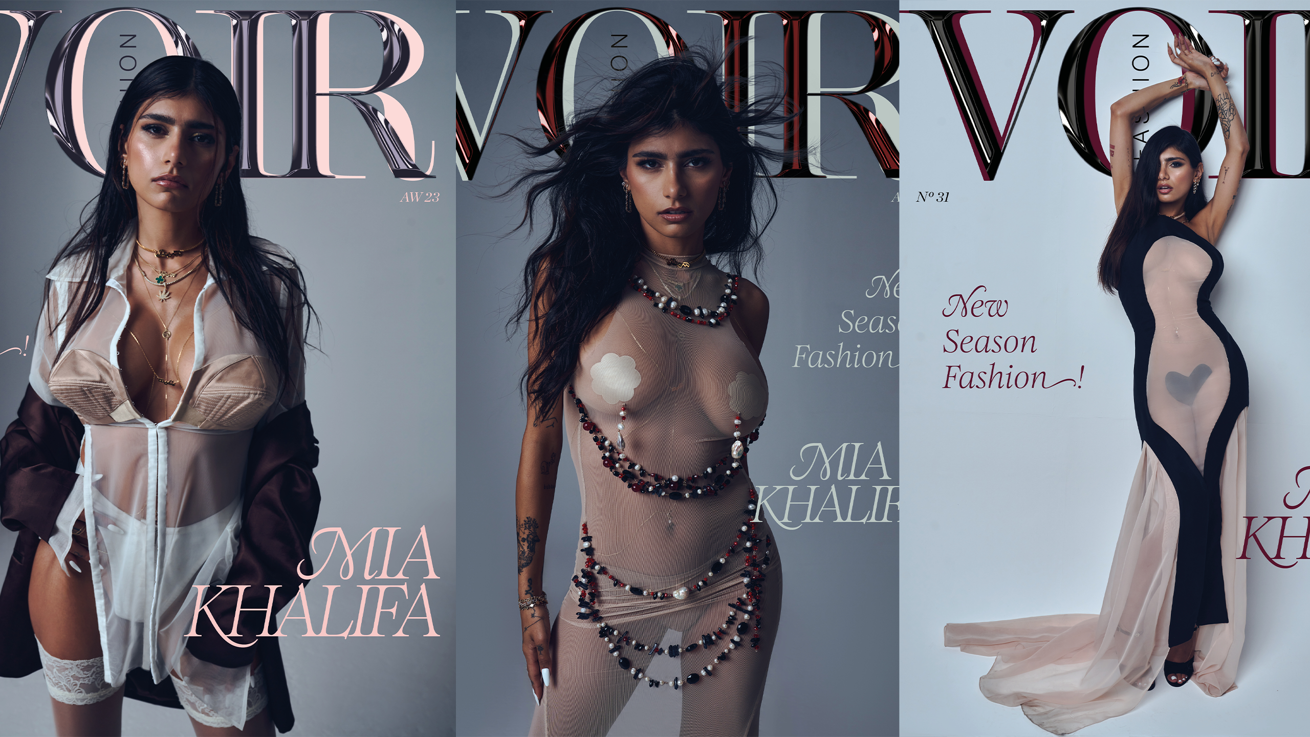 Issue 31: The Fashion Issue Featuring Mia Khalifa - Voir Fashion